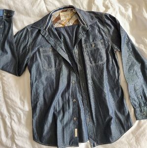 Original Weatherproof Men's Vintage Denim Shirt